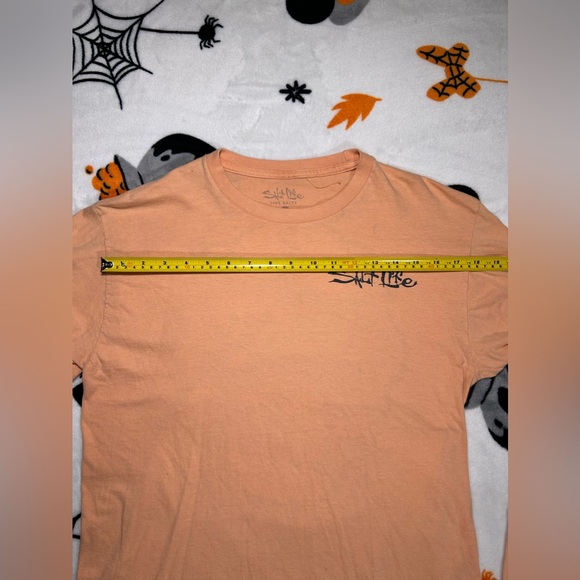 Peach Salt Life Long Sleeve Shirt Men’s Medium - Picture 8 of 12